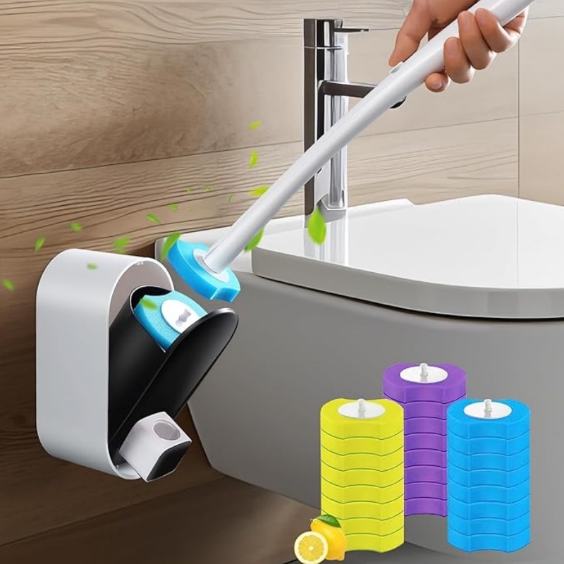 Eco Sponge - 24 Uds. Recambios desechables para inodoro,