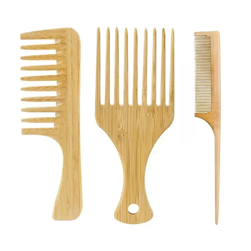 Bamboo Toothbrush - Peine de madera de bambú Natural