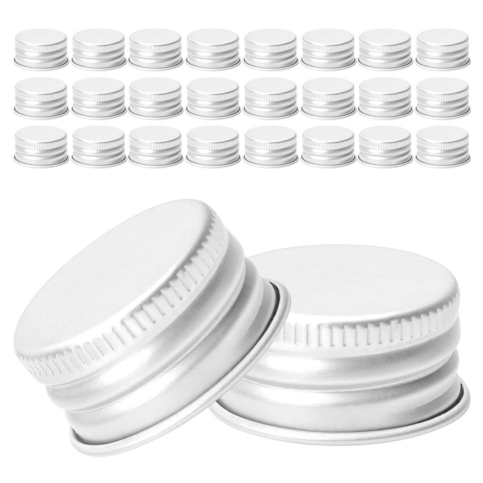 Reusable Bottle - 80 tapas de rosca de aluminio