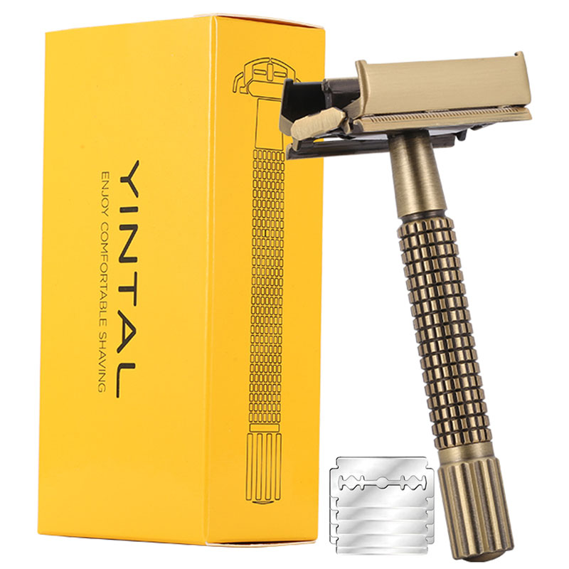 Safety Razor Handle - YINTAL-maquinilla de afeitar TTO de seguridad