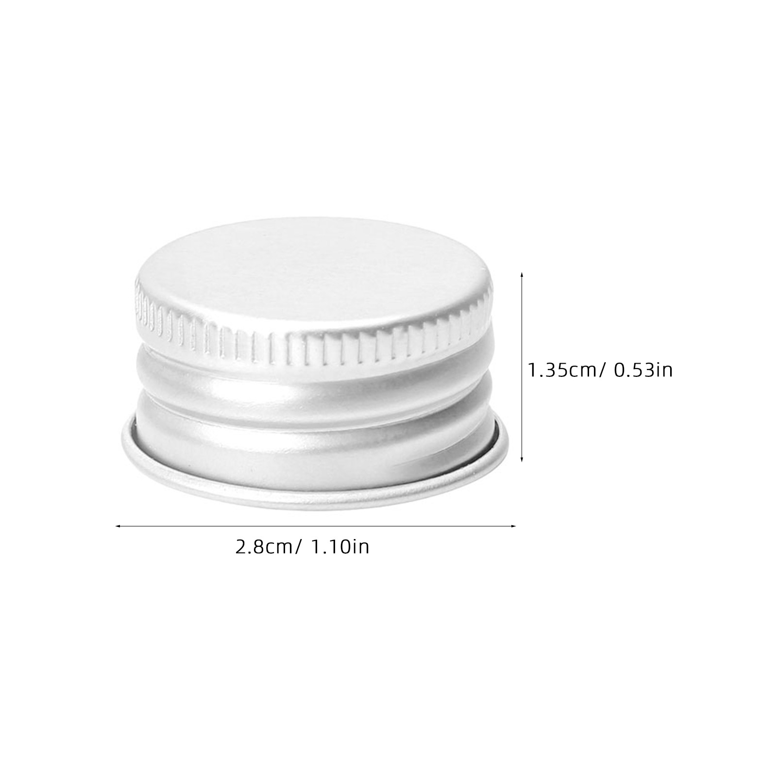 80 tapas de rosca de aluminio  - Reusable Bottle reseña y precio