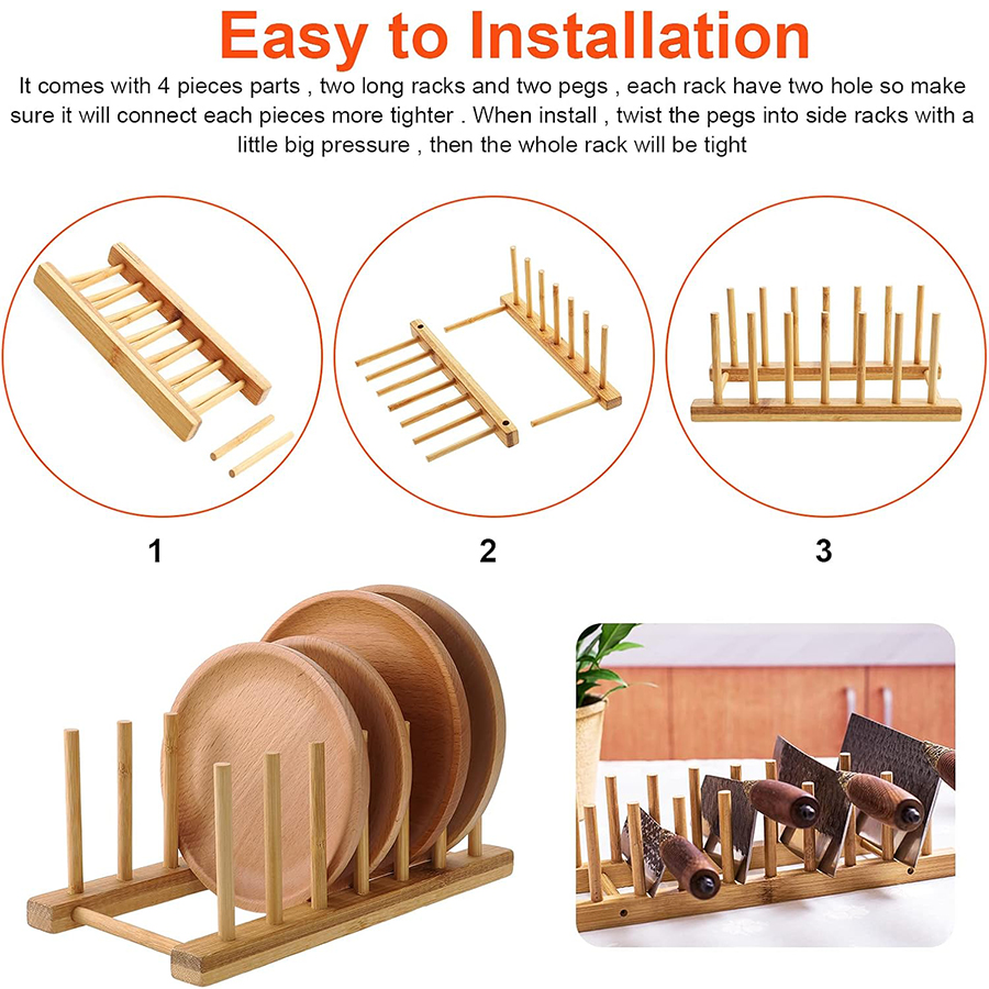 1 unidad/2 unidades: escurrido - Bamboo Cutlery reseña y precio