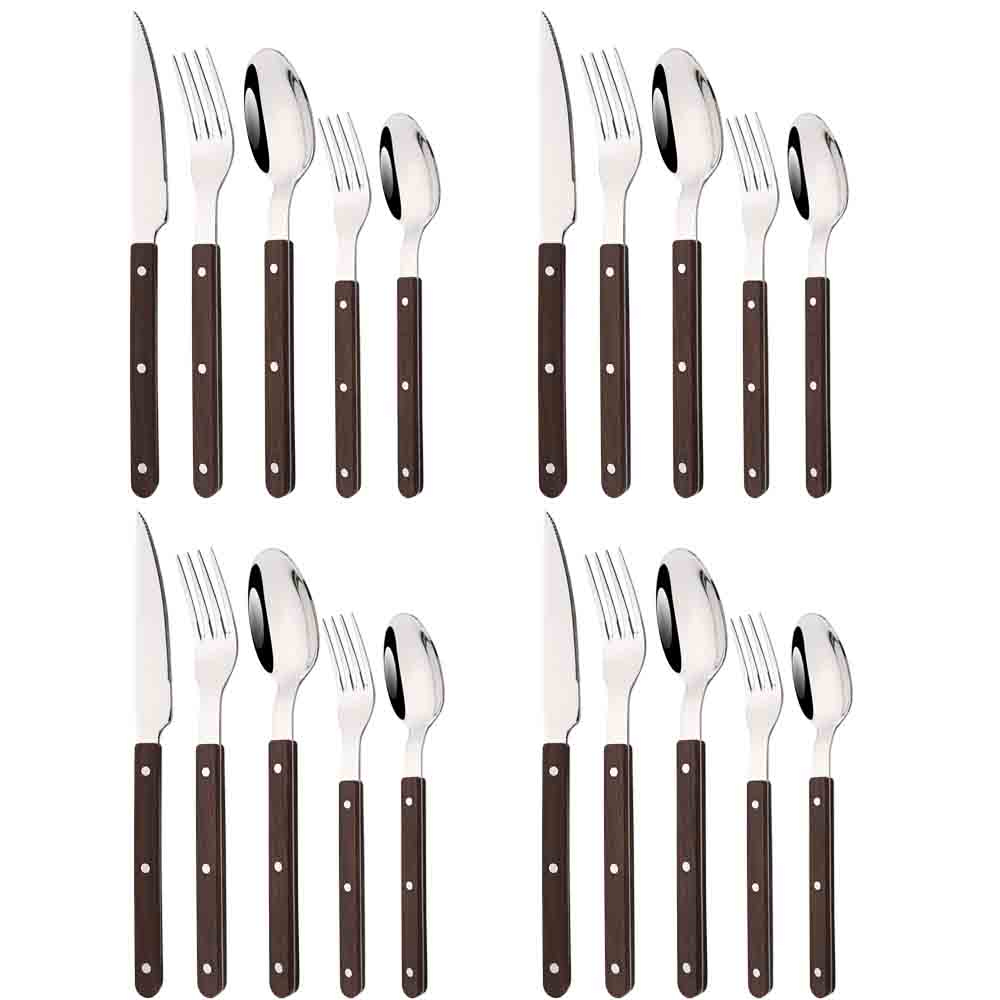 Juego de vajilla de plata de i - Bamboo Cutlery reseña y precio